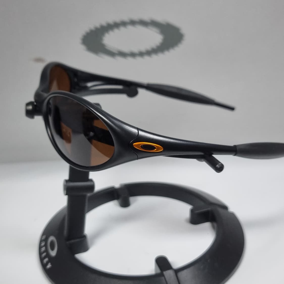 오클리 뉴 아이자켓 블랙 새렌즈 상품이미지5