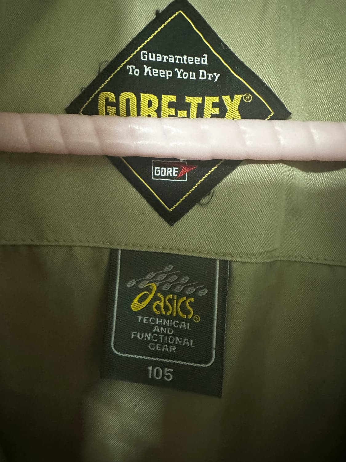 아식스 고어텍스 바람막이 상품이미지3