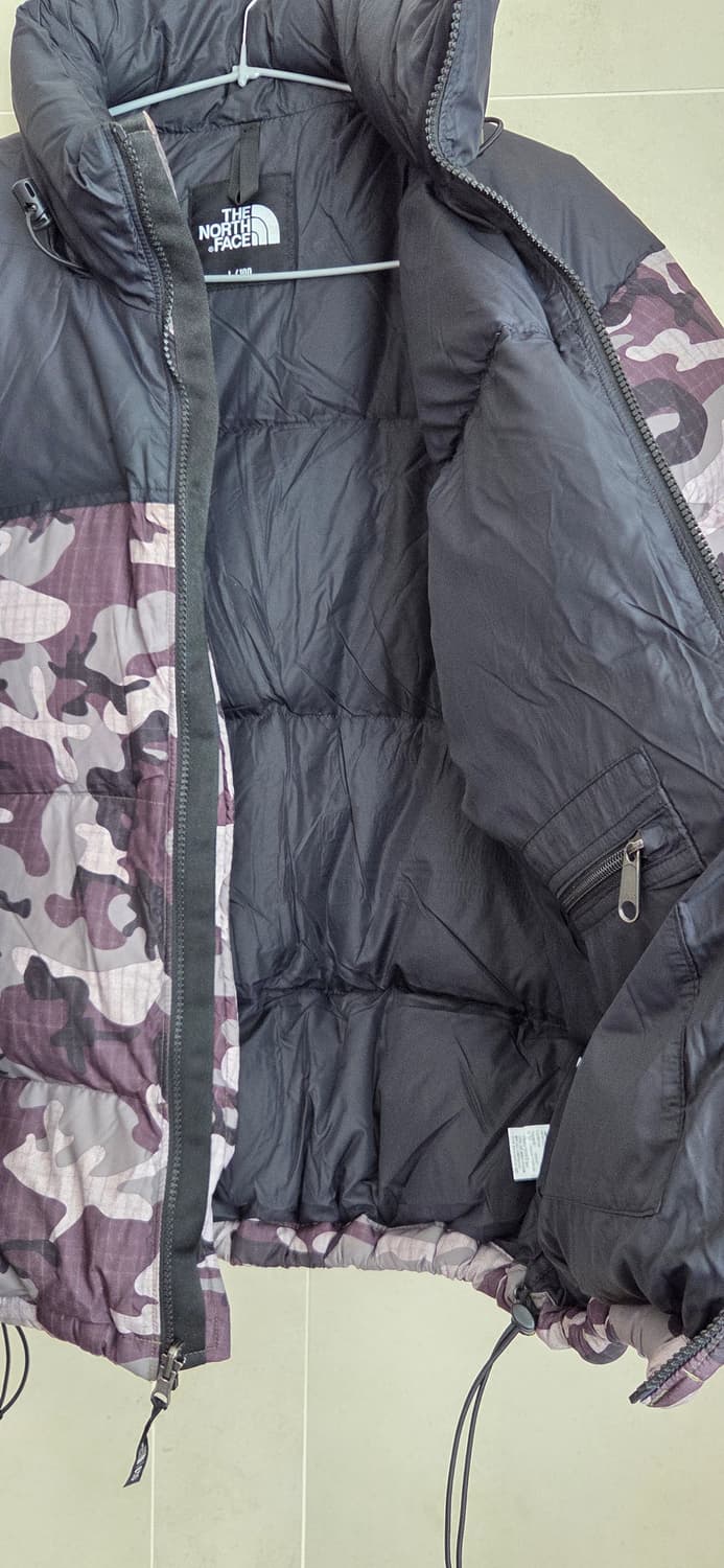 (L,100)노스페이스1996눕시 카모 패딩 상품이미지4