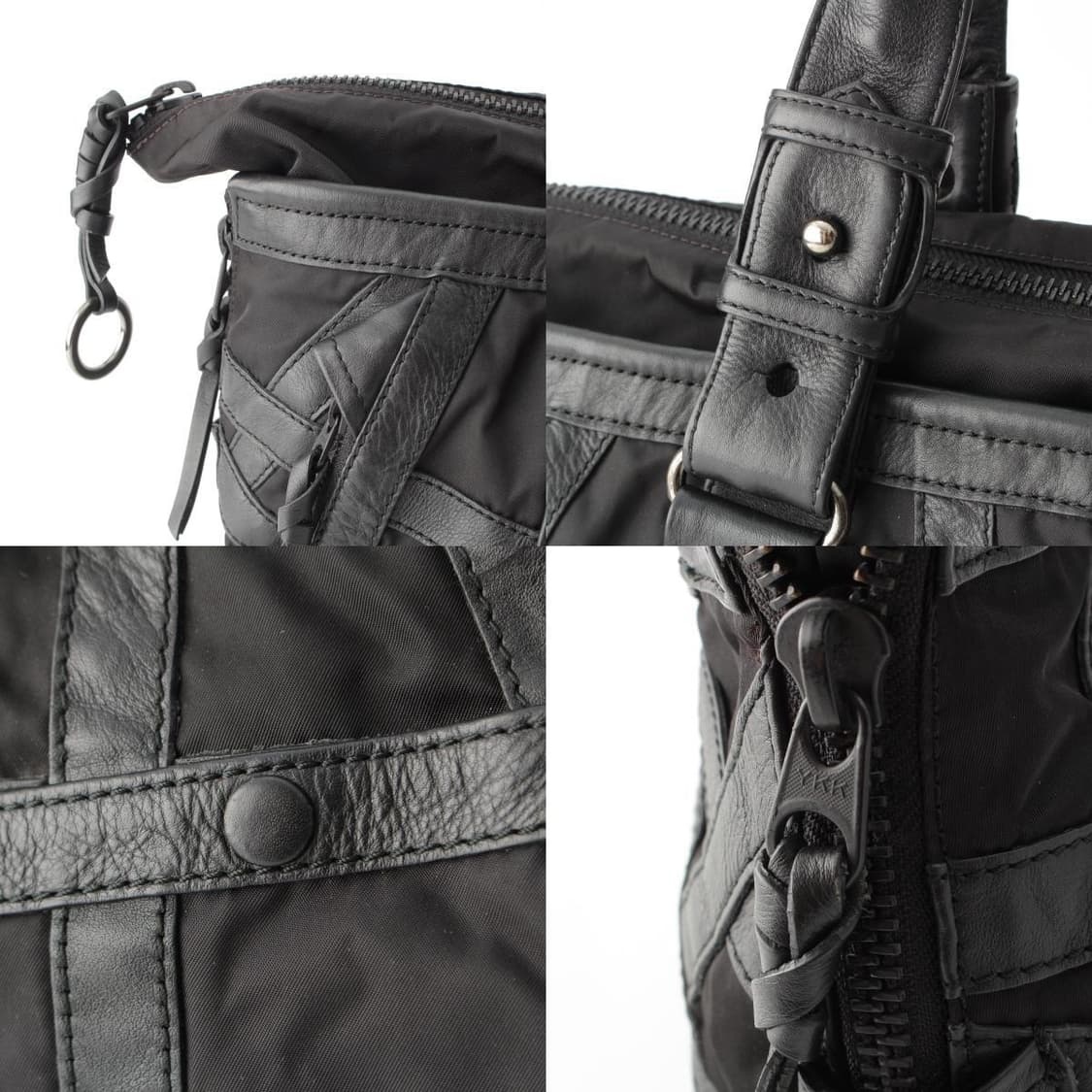 이세이미야케 가죽 나일론 낙하산 핸드백 상품이미지6