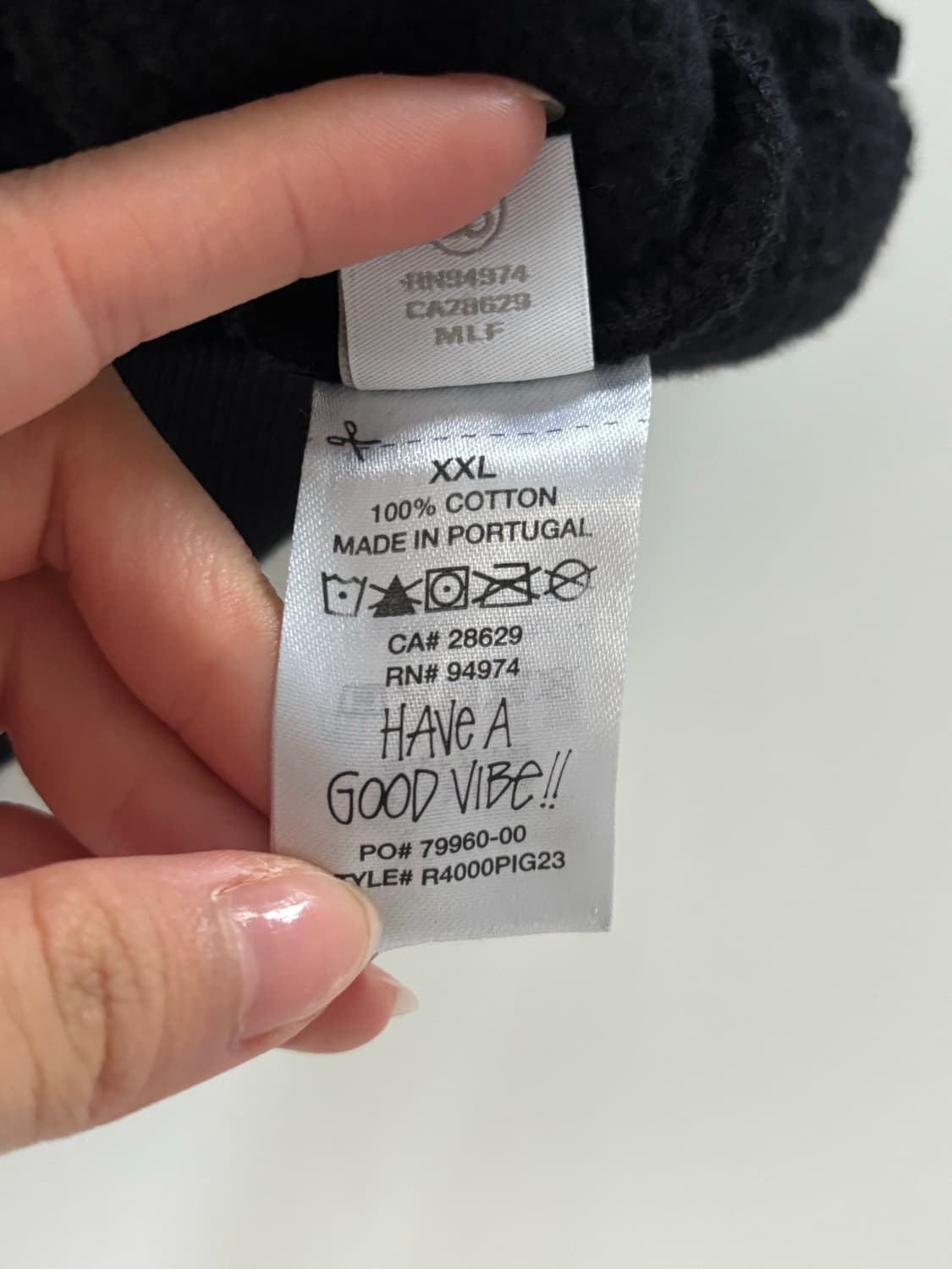 Stussy 스투시 블랙 스무스 인터내셔널 피그먼트 후드 상품이미지7