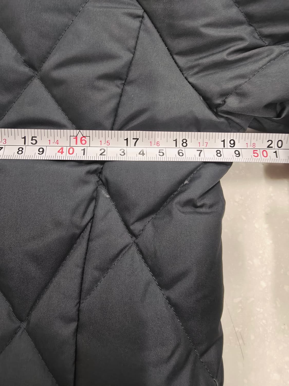 아레나 다이아 퀼팅 후드 롱패딩 상품이미지8