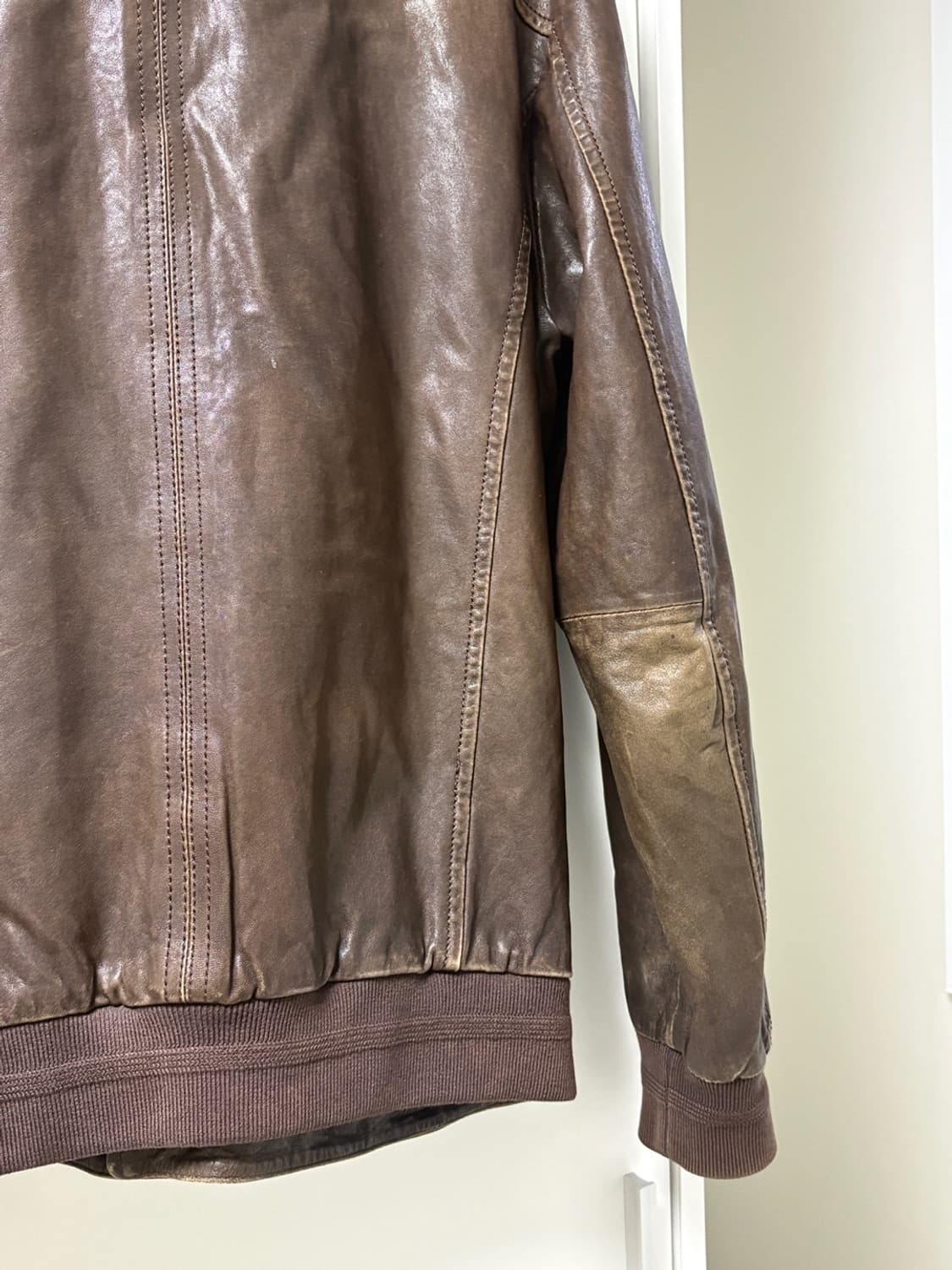 헨리코튼 가죽 자켓 상품이미지7