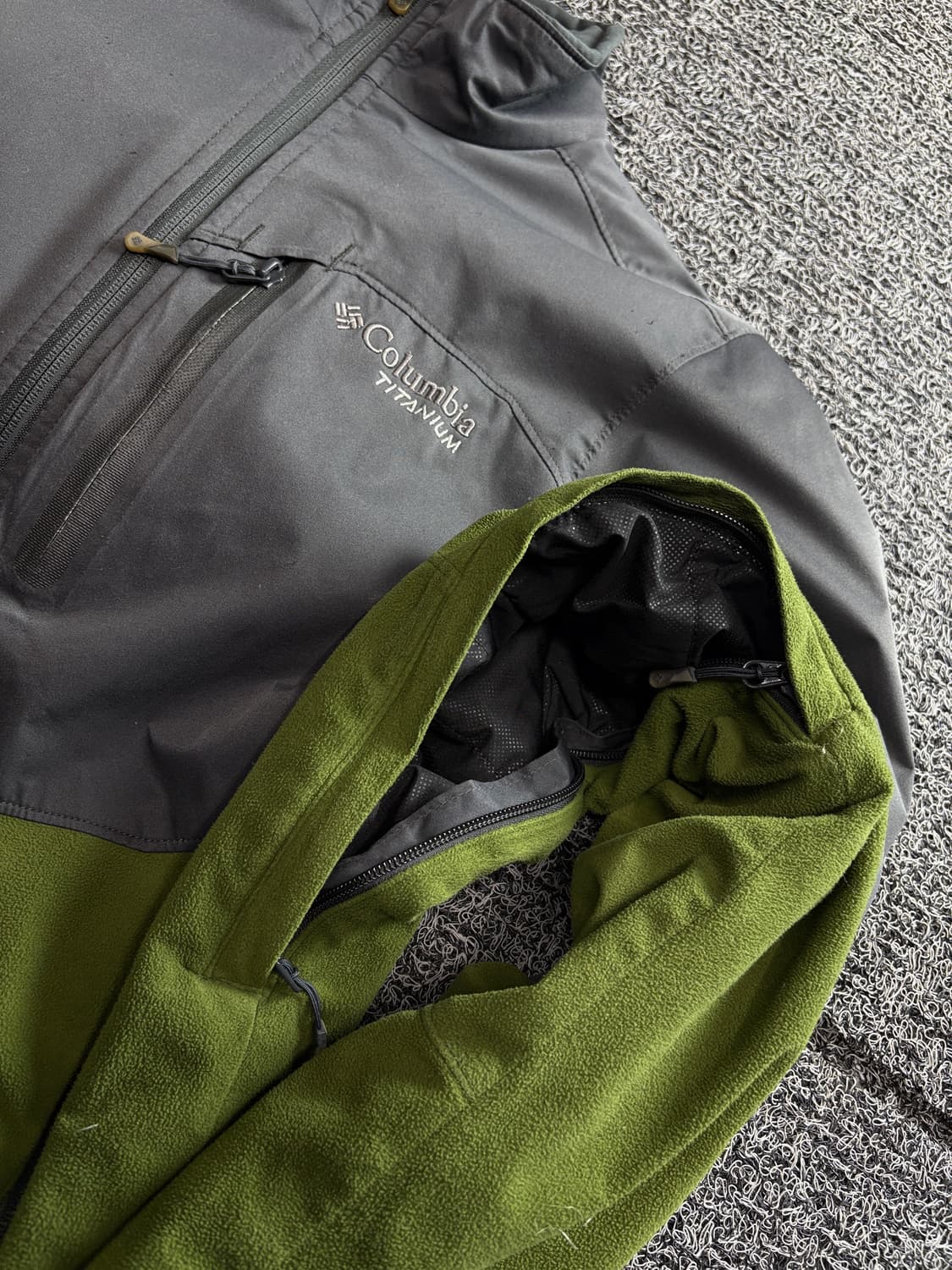컬럼비아 티타니움 옴니히트 풀집업 고프코어 자켓 3451 상품이미지5
