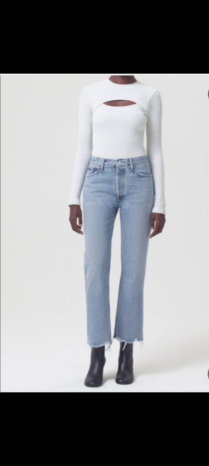 에이골디 릴렉스드 데님 팬츠 블루 26 상품이미지6