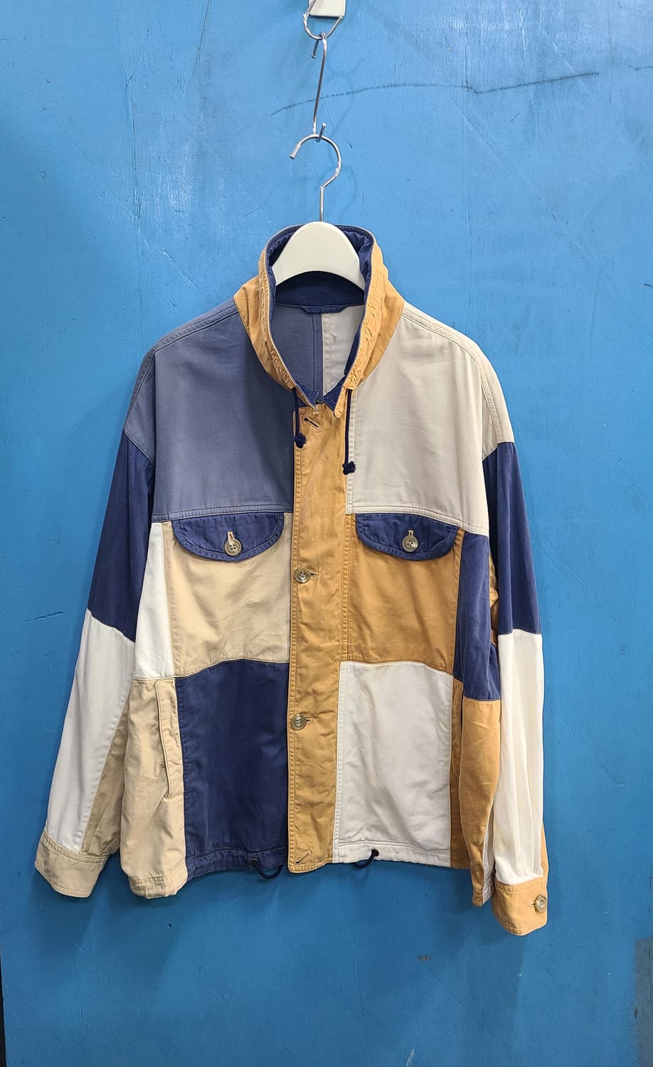 희귀 일본빈티지 패치워크 워크자켓  상품이미지2