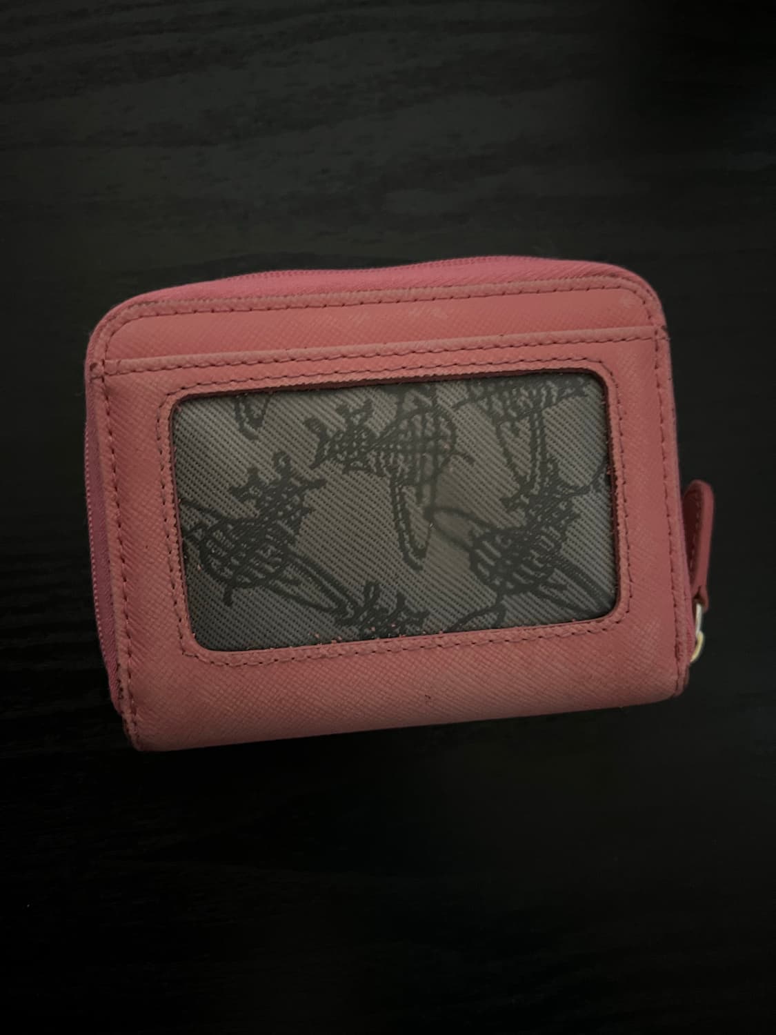 비비안 웨스트우드 코랄핑크 카드지갑  상품이미지2