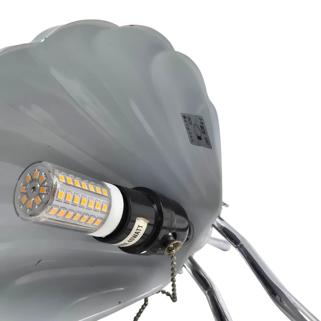 80s 오리지널 대왕 조개 벙커 스탠드 램프 상품이미지8