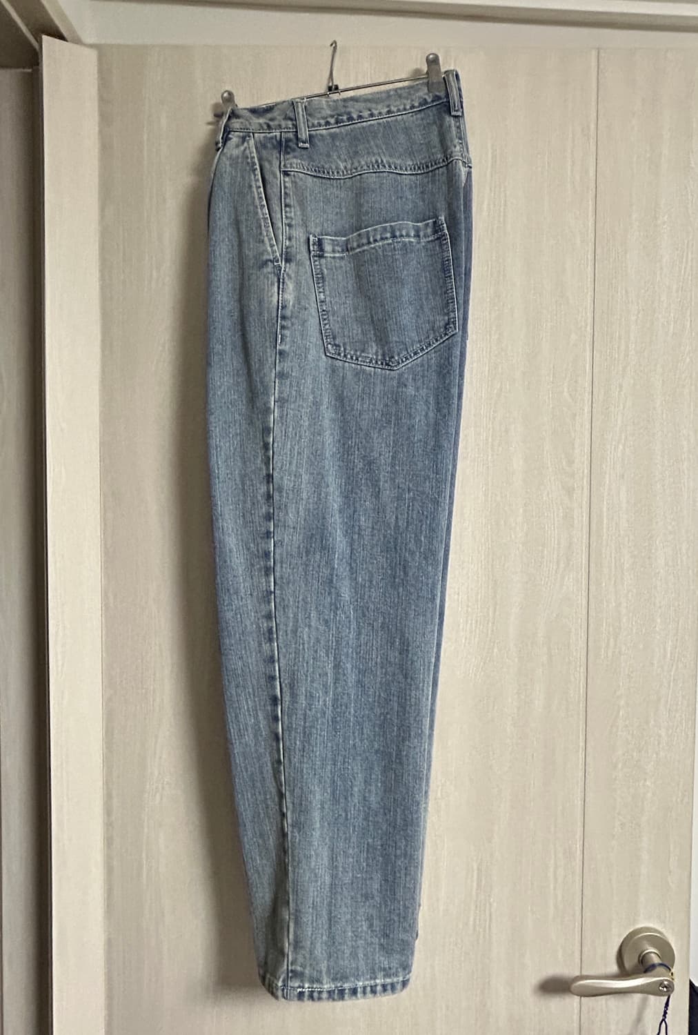 노이어 와이드 데님 팬츠 (블루) 50 상품이미지1