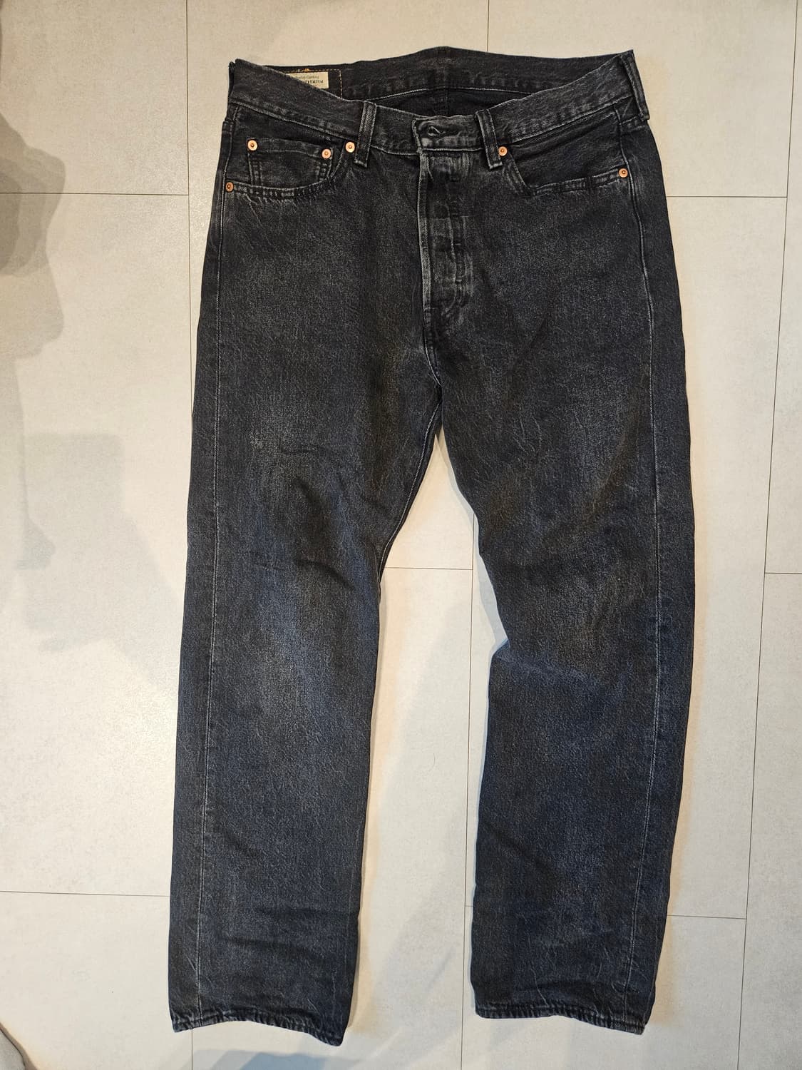 리바이스 501 흑청 34 32 상품이미지1