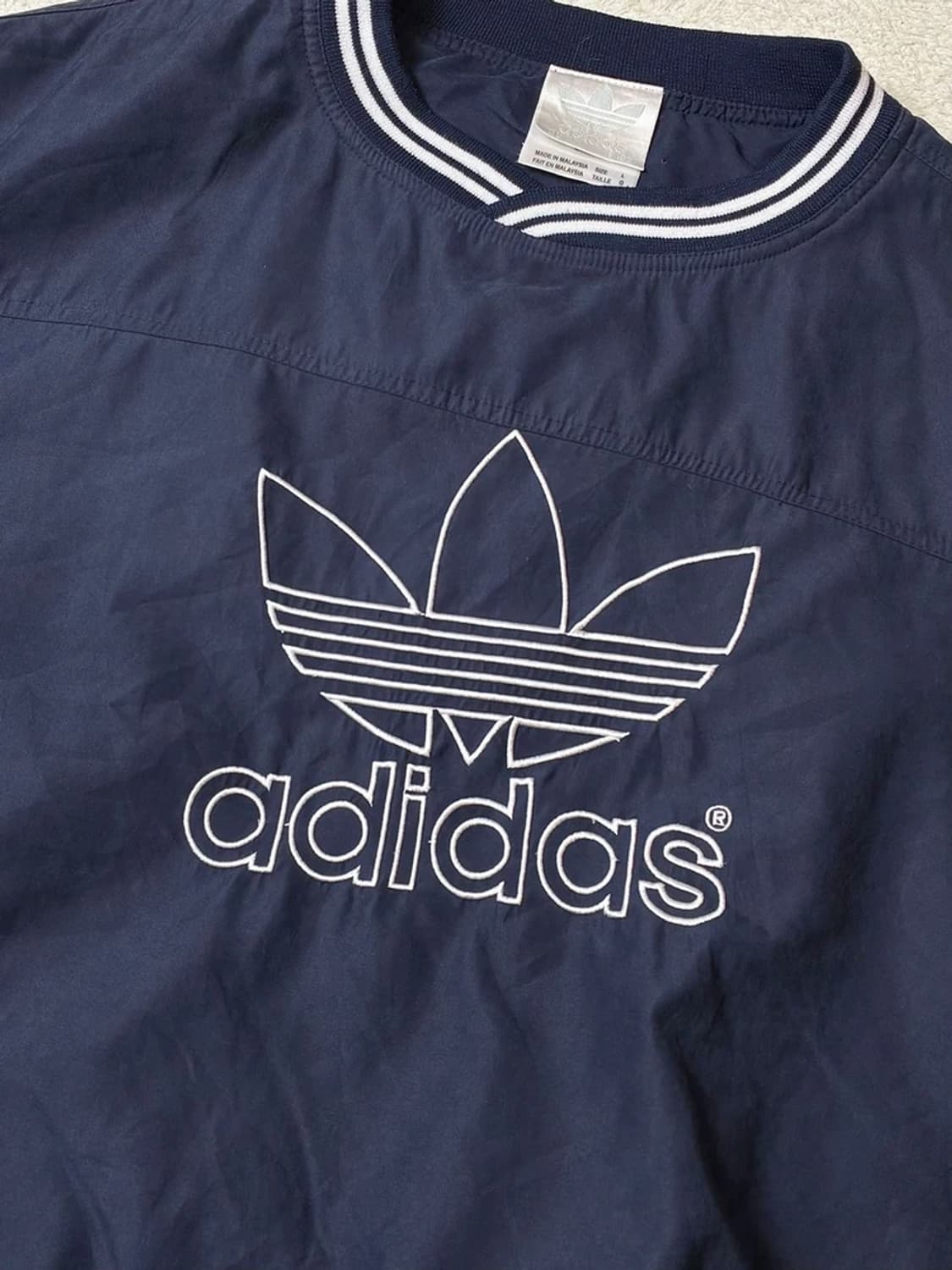 아디다스 90's 트레포일 자수로고 윈드 웜업 PN7435 상품이미지3