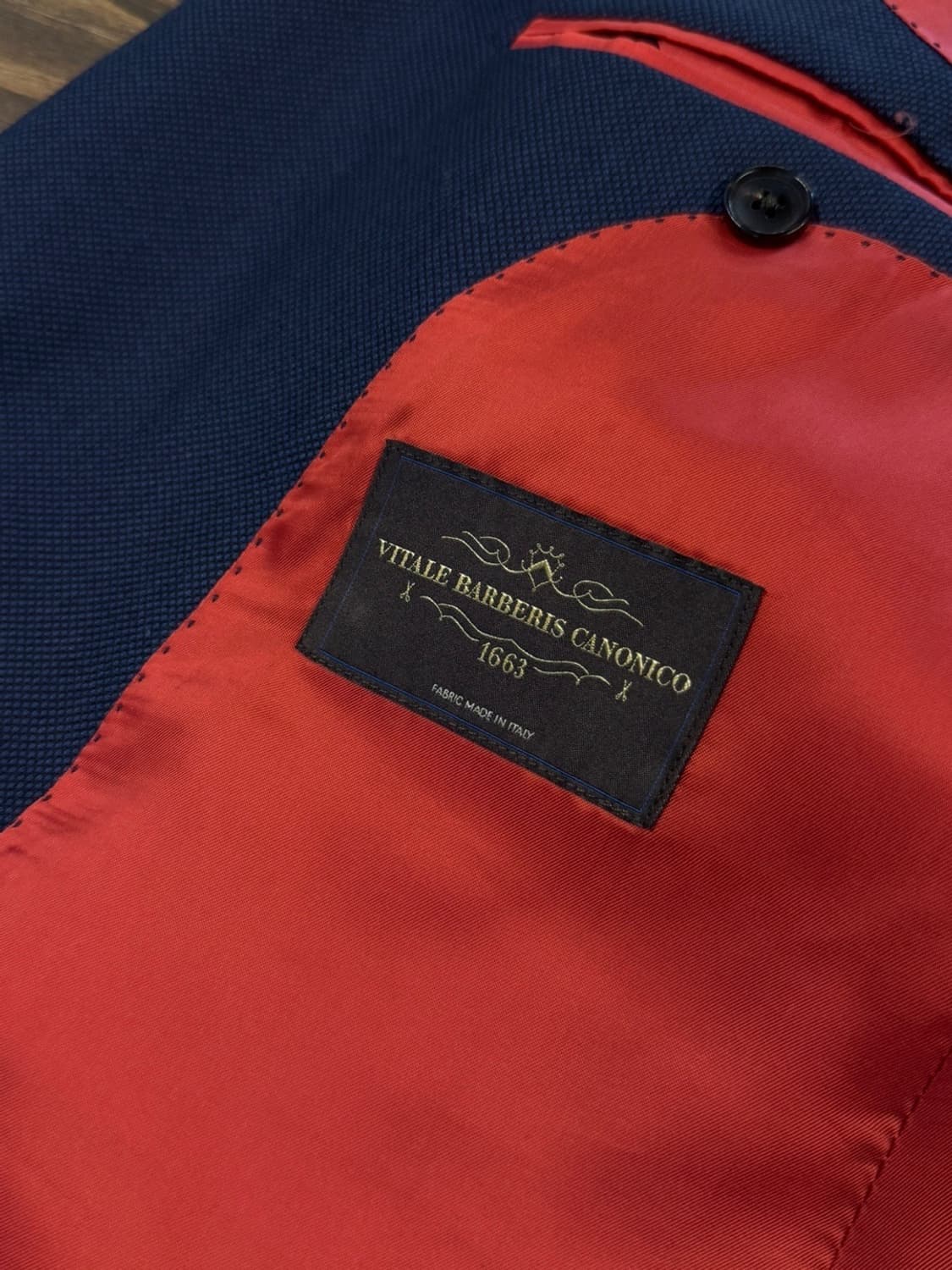 수트서플라이 네이비 블러이저 100 상품이미지8