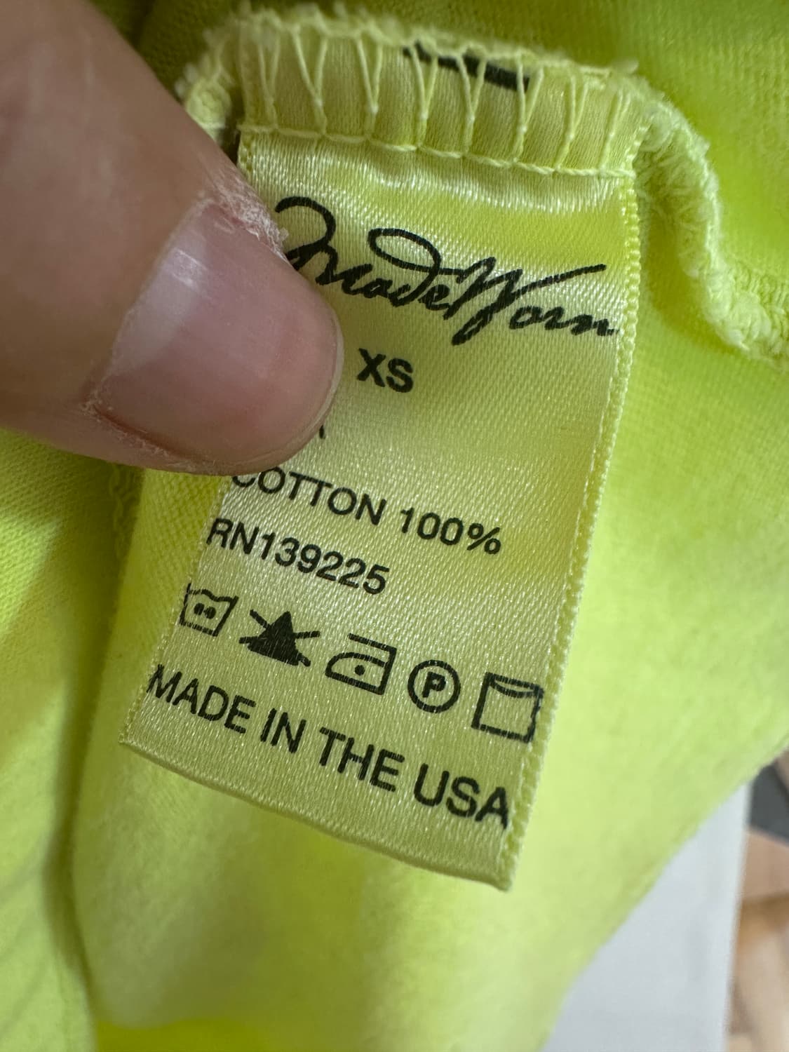 메이드원 MadeWorn B-52's 프린팅 티셔츠 XS 상품이미지3