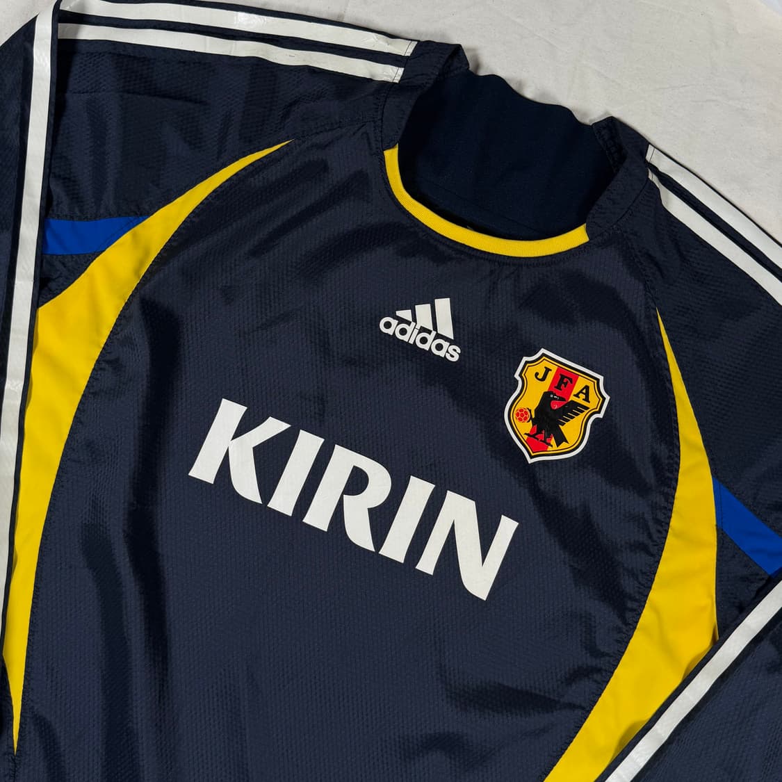 06-07 아디다스 일본 축구 국가대표 웜업 바람막이 피스테 어센틱 상품이미지2