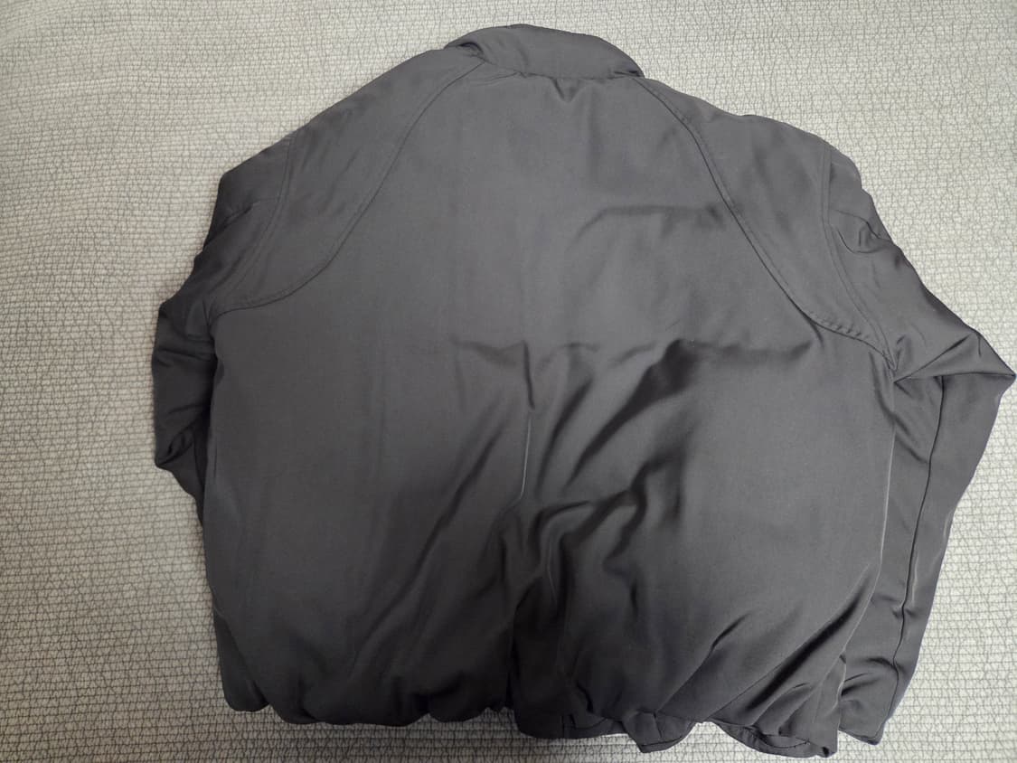 일꼬르소 ILCORSO 미니멀 크롭 구스다운 점퍼 블랙 M 100 상품이미지3