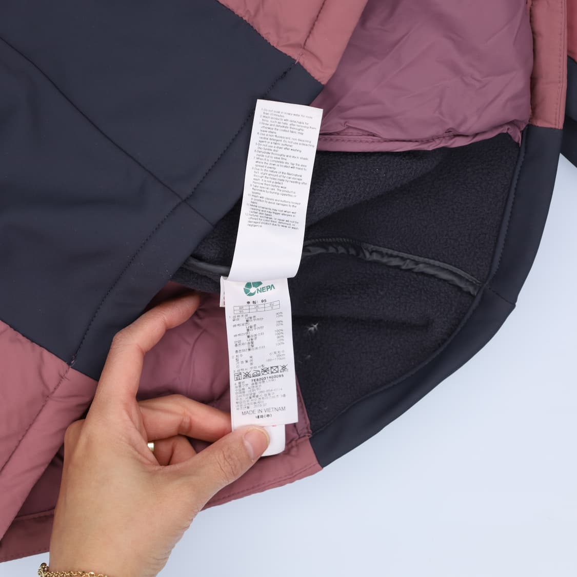 [95] 네파 여성 구스다운 경량패딩 점퍼 0119H1 상품이미지4