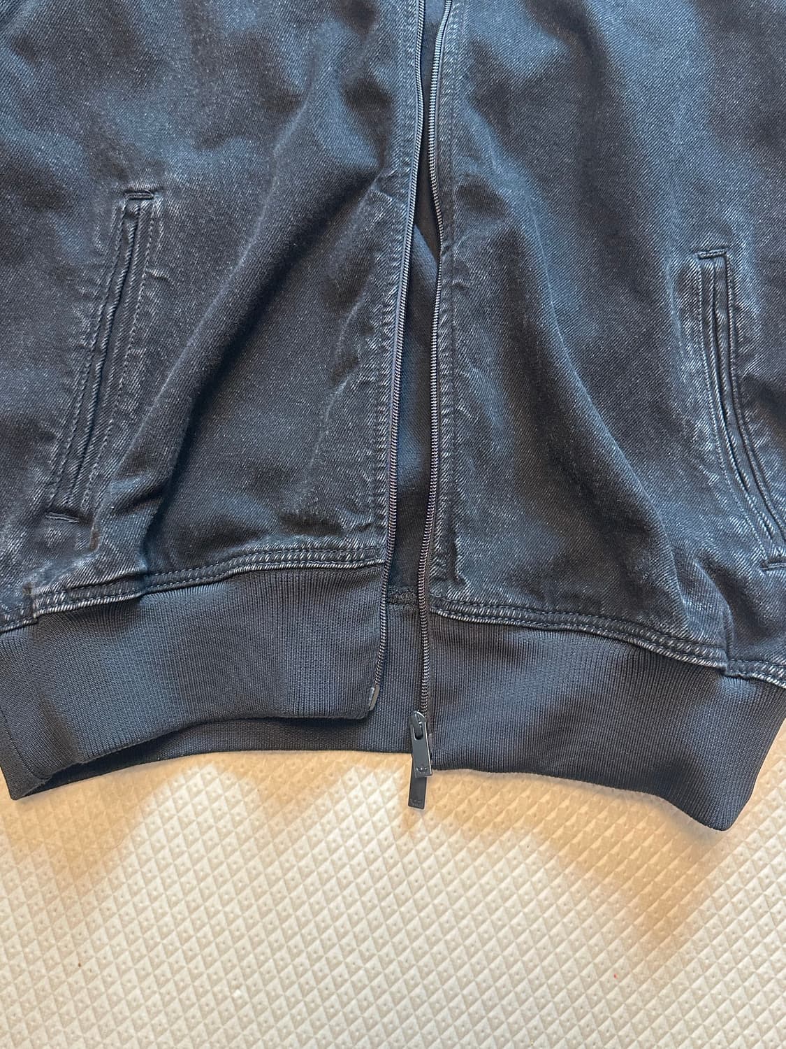 아디다스 져지 파이어버드 트랙탑 트루 블랙 데님 상품이미지6