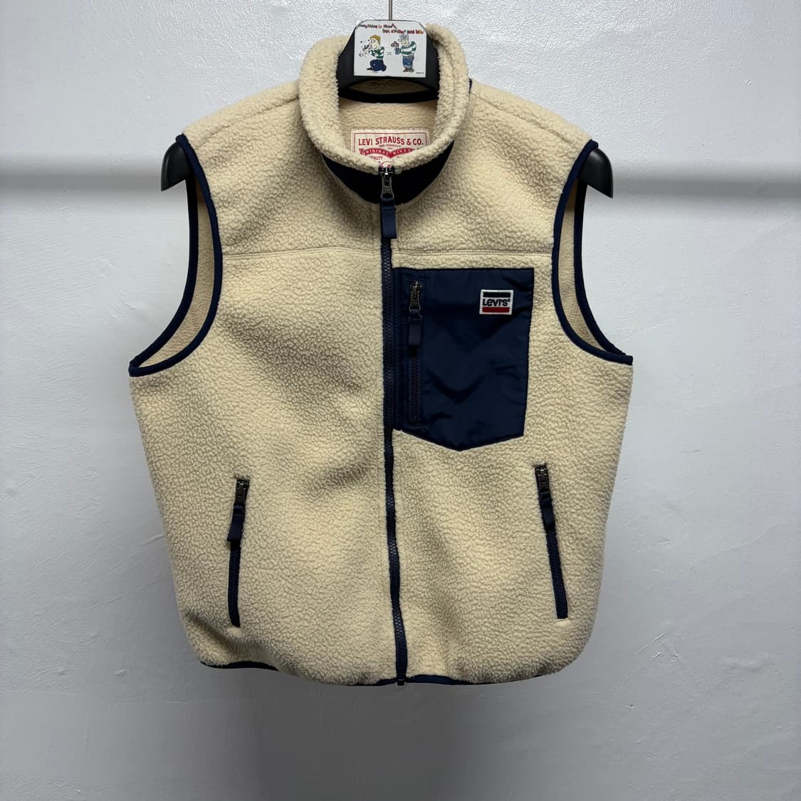 리바이스 후리스 베스트 상품이미지1