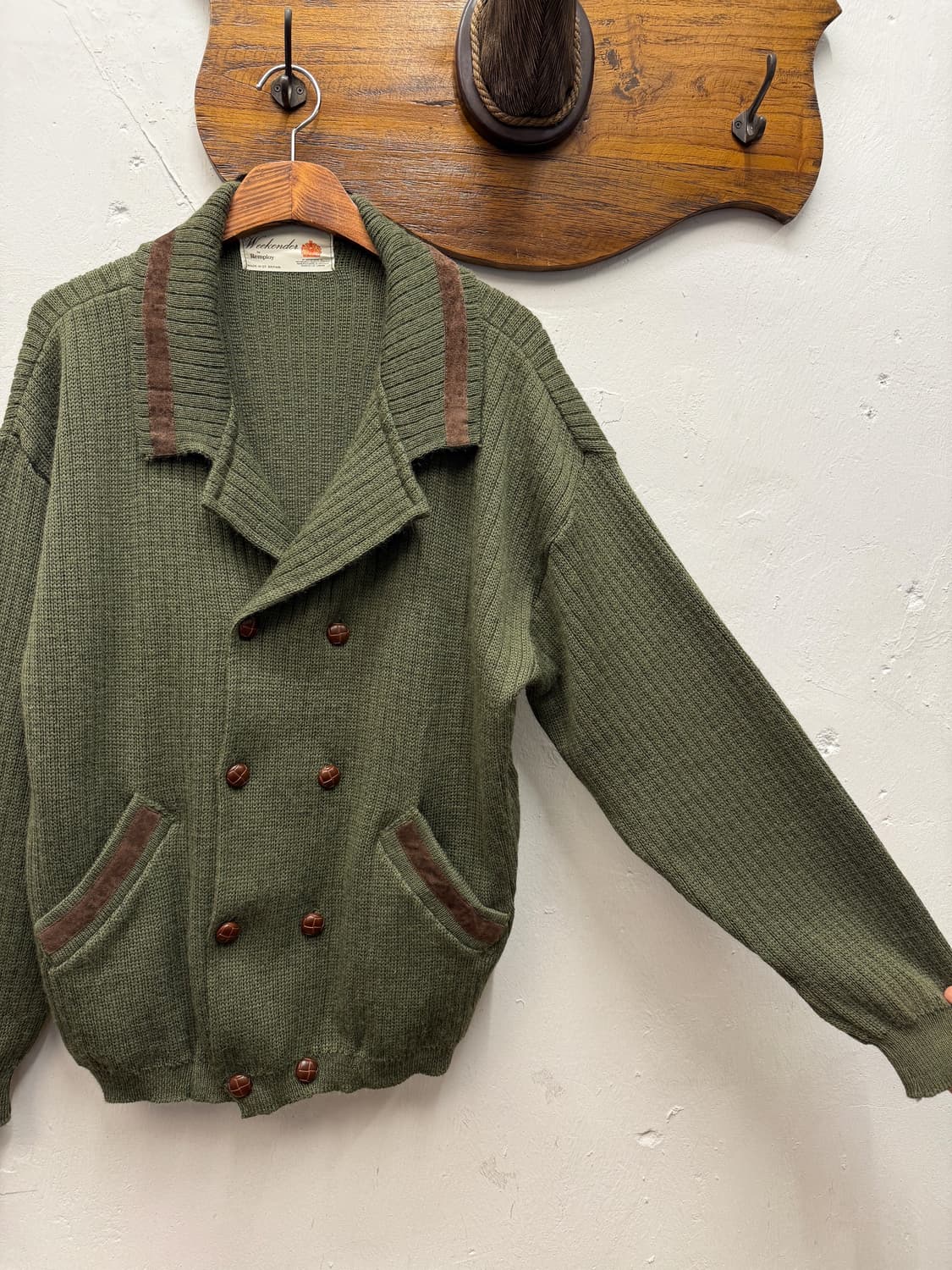 U.K Double-Breasted Wool Cardigan 상품이미지5