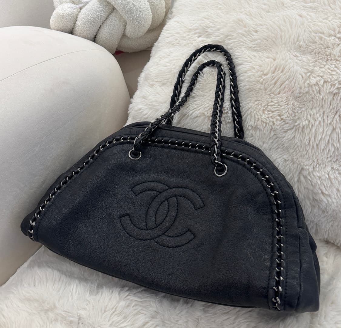 샤넬 럭셔리바이 체인 볼링백 빈티지샤넬 상품이미지5