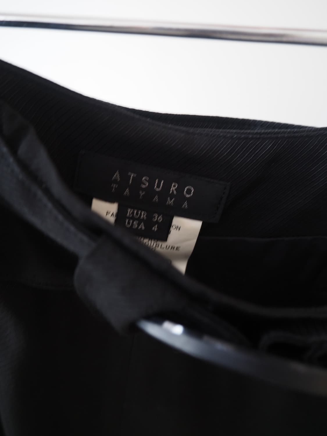 ATSURO TAYAMA cupro skirt  상품이미지5