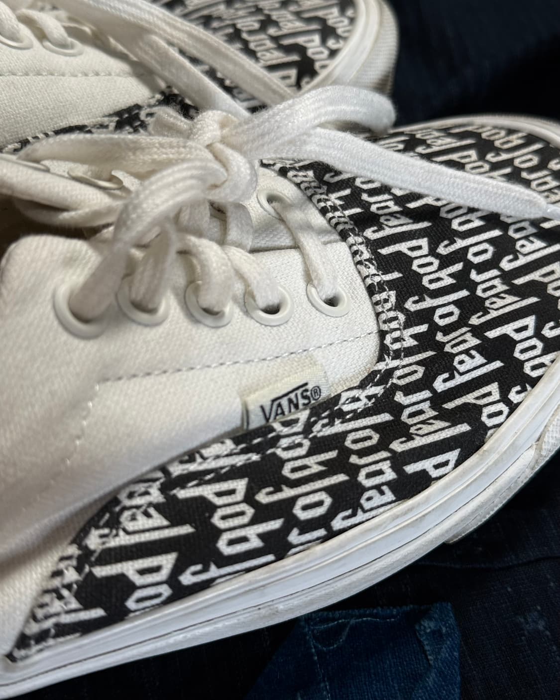 반스 볼트 x 피어오브갓 OG 에라 95 DX 화이트 블랙 US9.5 상품이미지5