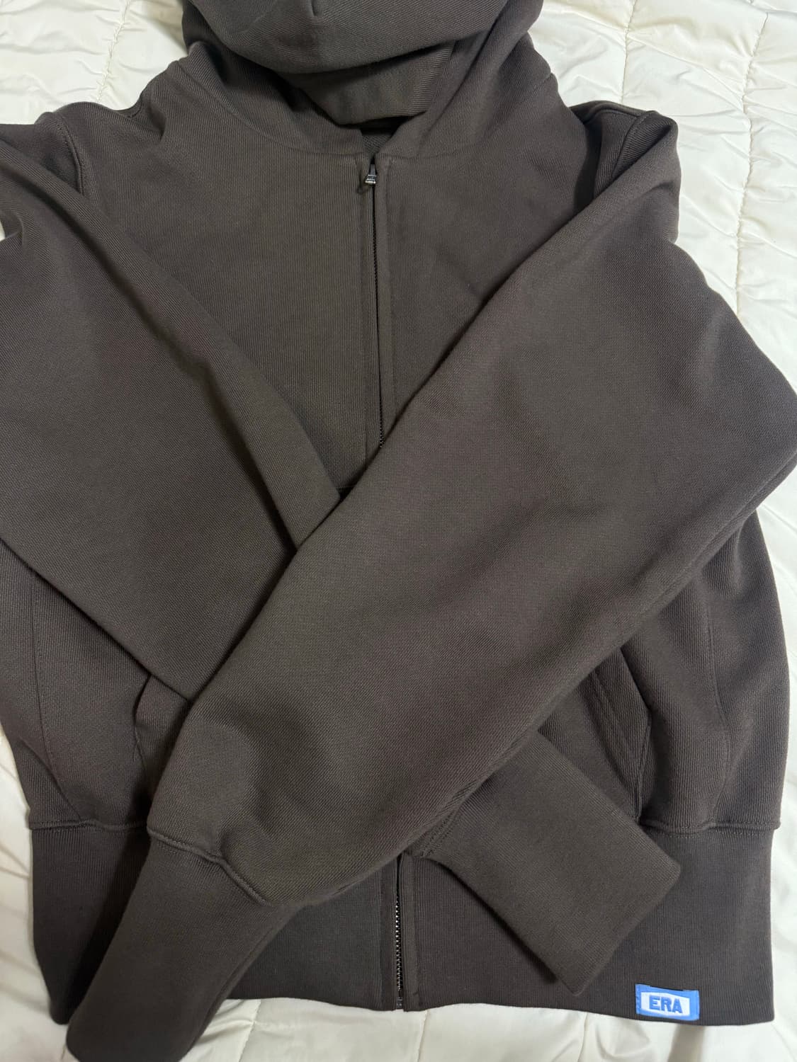 ERA 이알에이 UNISEX ERA HEAVY HOODED ZIP-UP 상품이미지2