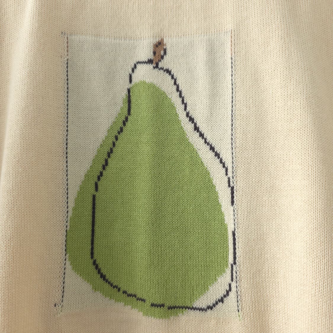 natural di lussa 과일그래픽 코튼 니트 상품이미지5