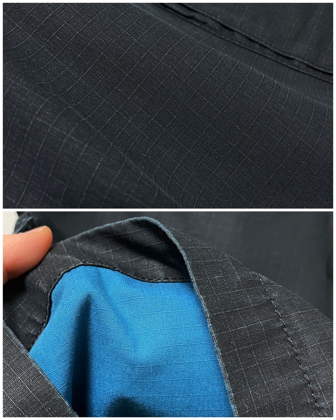 칼하트 wynton 립스탑 코튼 밴딩 벨트 카고쇼츠 반바지 L _ 블랙 상품이미지9