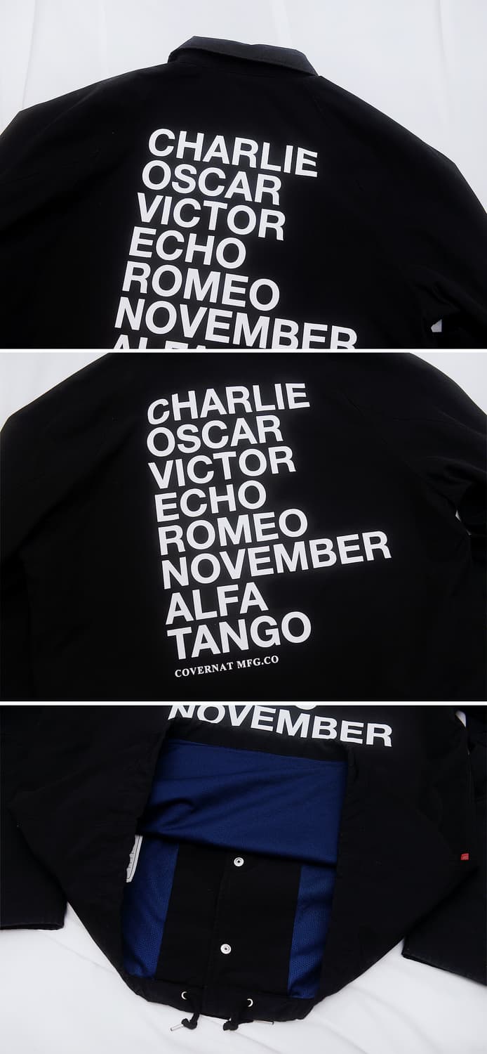 커버낫 포네틱 코드 하드쉘 트윌 코치 버튼 자켓 (L / 100+) 상품이미지5