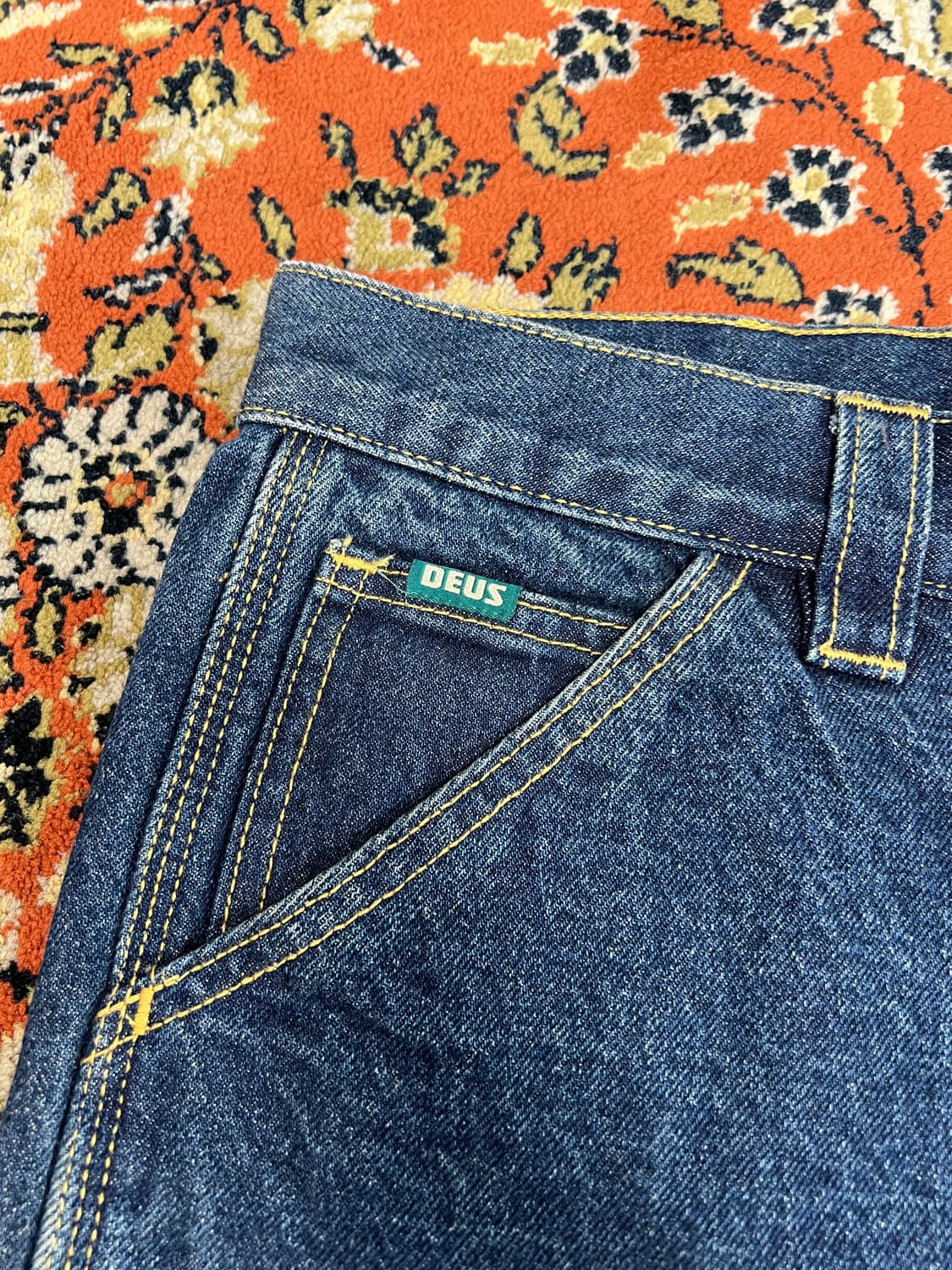 [34] 데우스 레코드 빅펠라 카펜터 데님 팬츠 상품이미지5