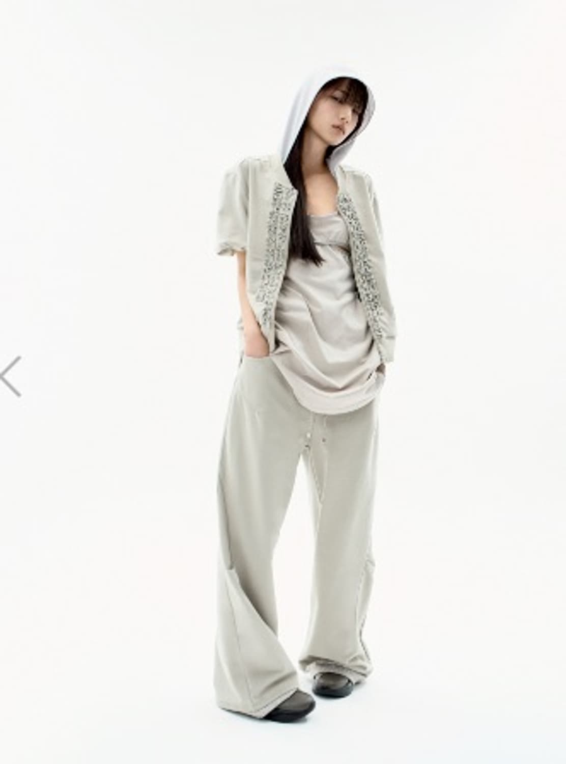 오호스 OJOS Double-Waisted Jersey Pants 상품이미지4