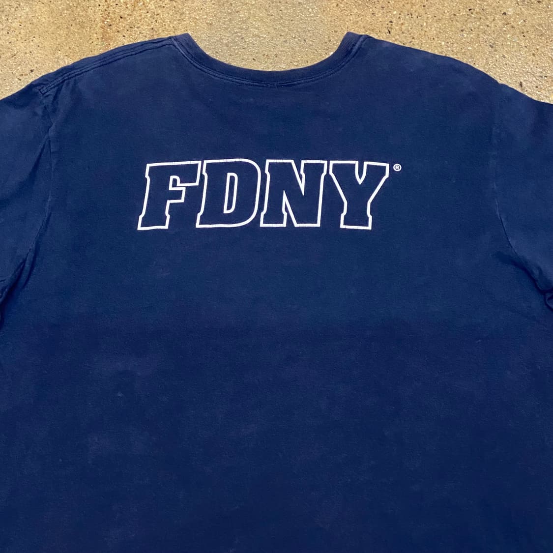 미국 빈티지 FDNY 뉴욕 소방관 프린팅 굿즈 반팔티 락티셔츠 상품이미지7