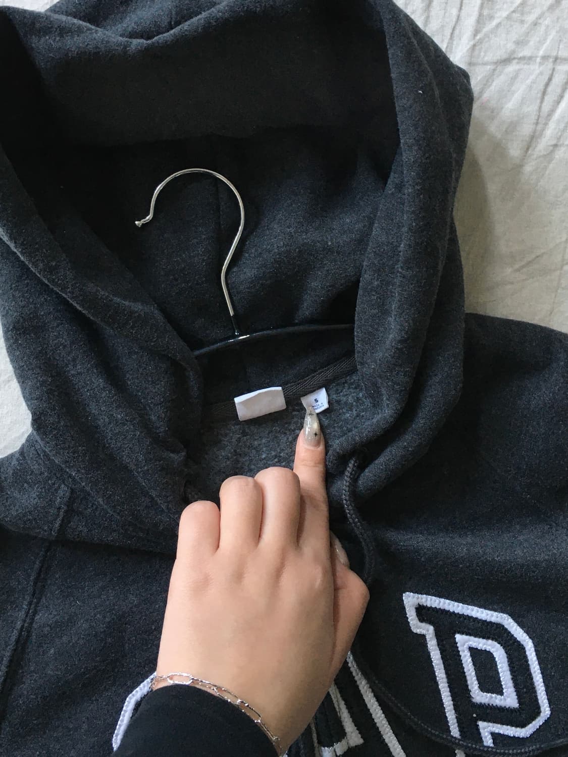 갭 패치 로고 후드집업 상품이미지5