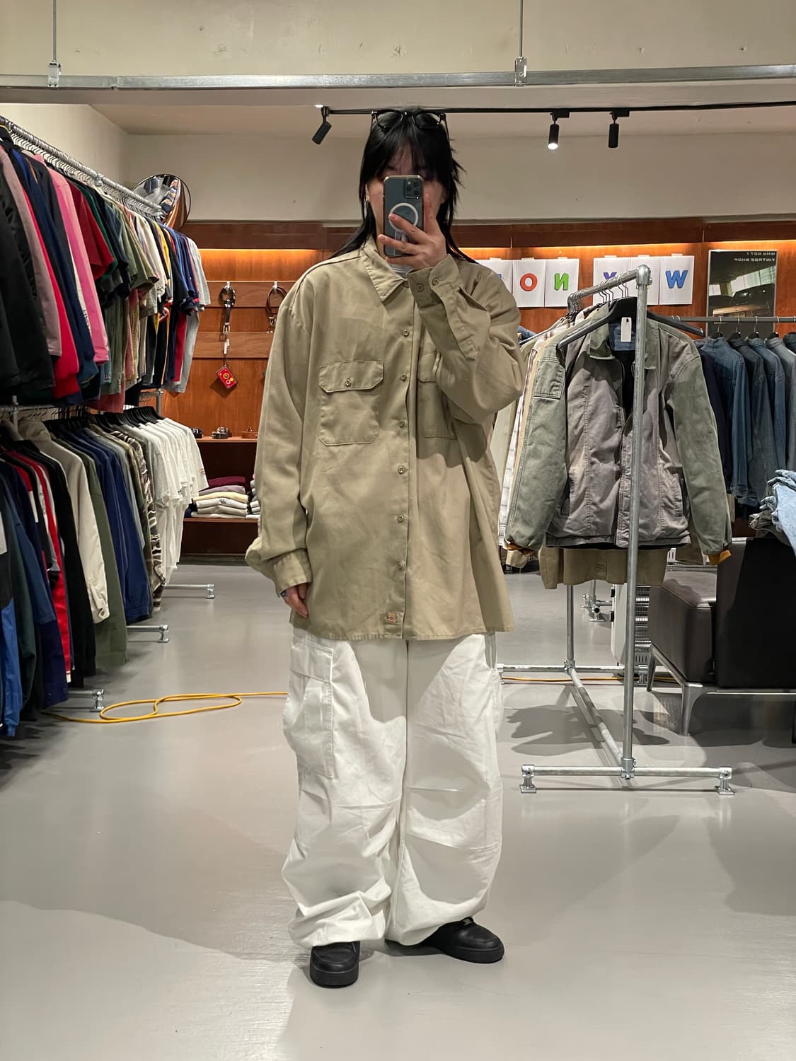 디키즈 워크 셔츠   상품이미지4