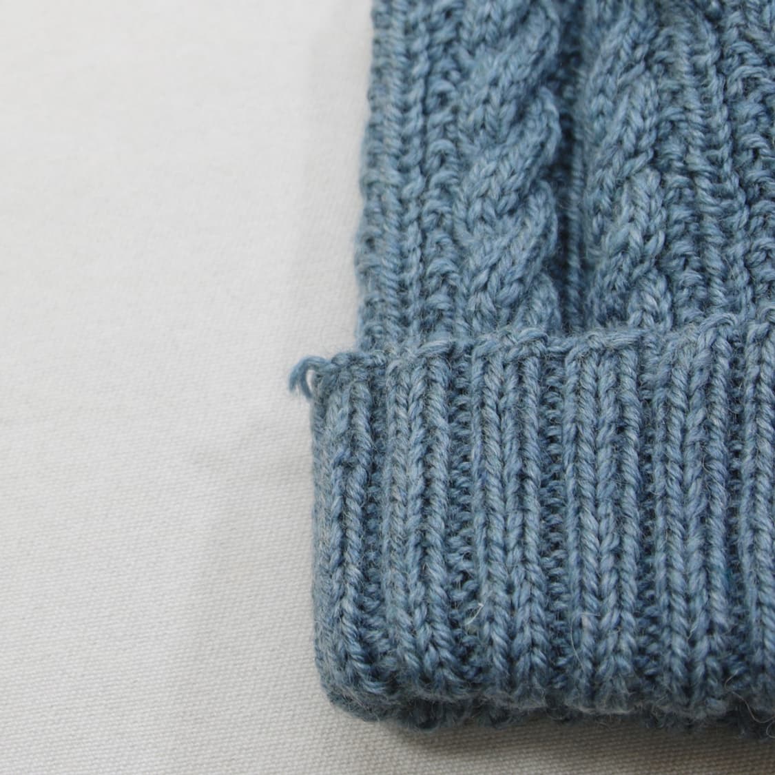 (착용컷) 니트 비니 상품이미지5