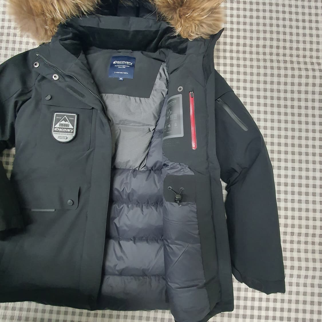 디스커버리 구스다운 겨울 패딩 공용95 상품이미지6