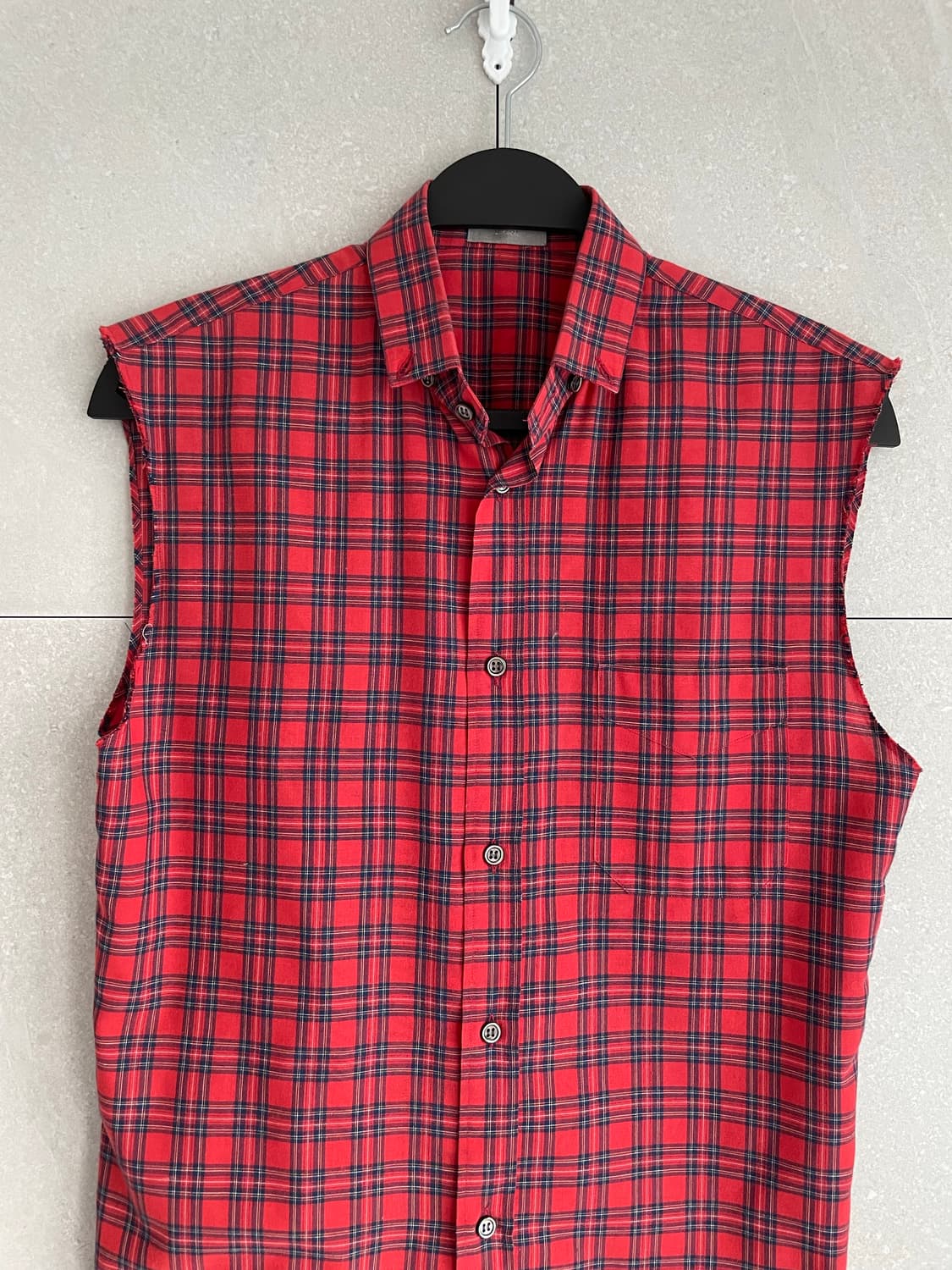 디올옴므 06ss 슬리브리스 셔츠 상품이미지3