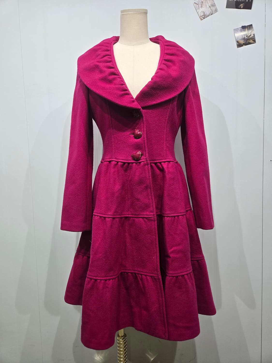 모스키노 플레어 롱 코트 상품이미지1