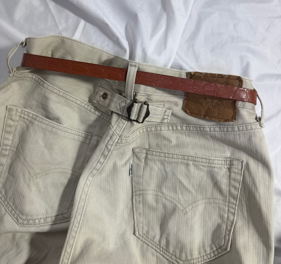 꼼데가르송 레더 벨트 상품이미지2