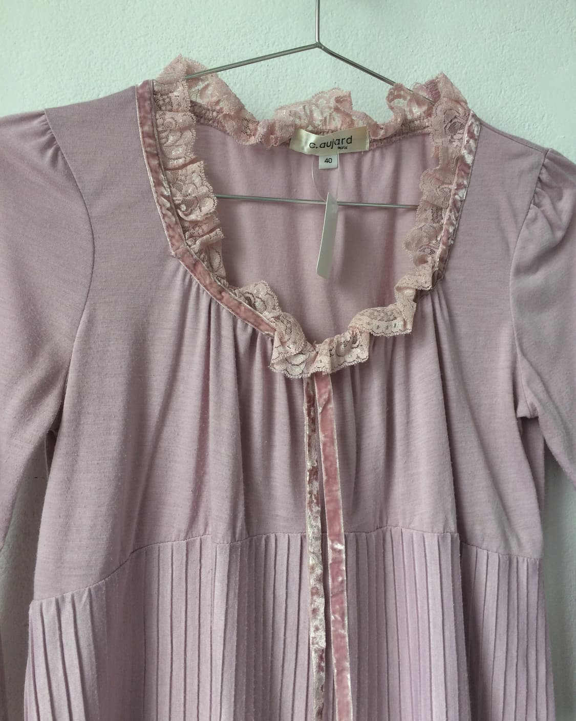 Lace trimming sleeve 상품이미지4