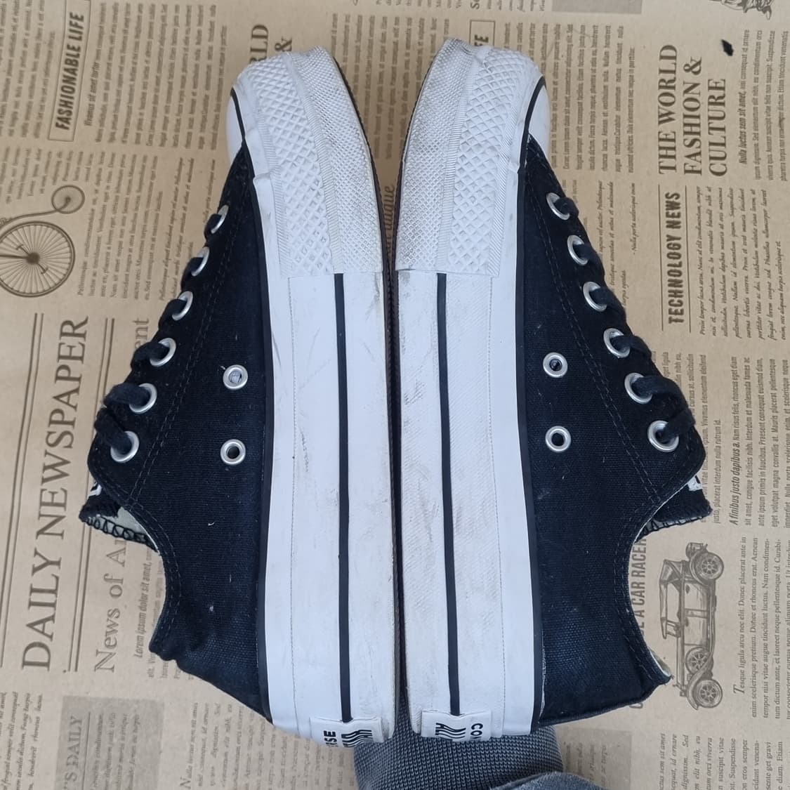 컨버스 올스타 플랫폼 여성스니커즈230 상품이미지5