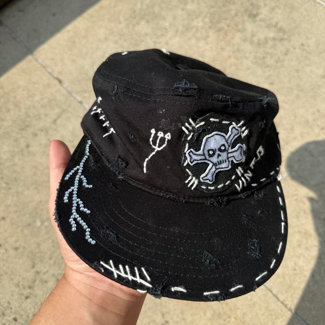 [사시코 커스텀] VINT-DEATH Field Cap 상품이미지2