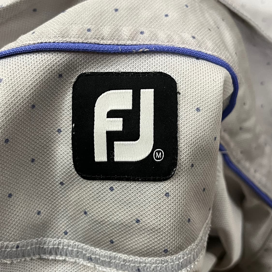 [정품/M] 풋조이 FJ 도트 반팔 폴로티셔츠 b15 상품이미지5