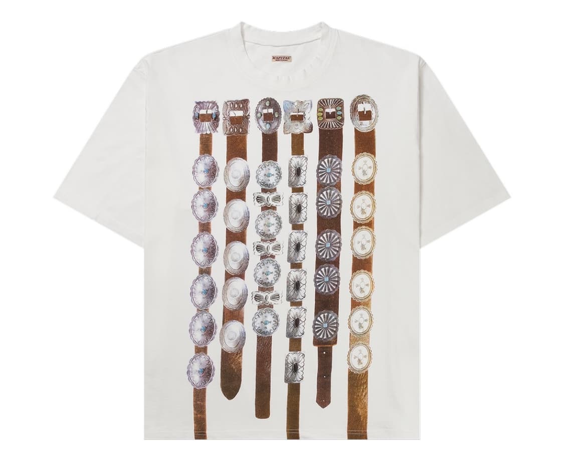 캐피탈 20 크루 티셔츠 화이트 상품이미지1