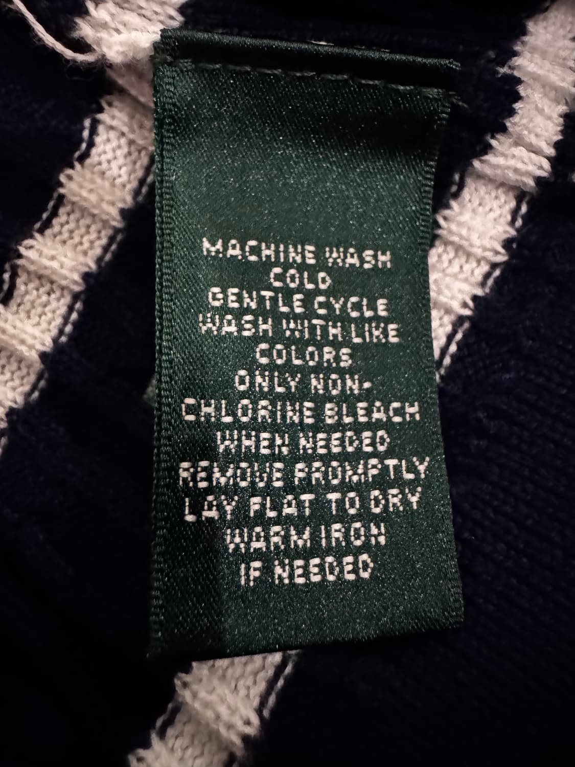 로렌 랄프로렌 스트라이프 니트 가디건 상품이미지6