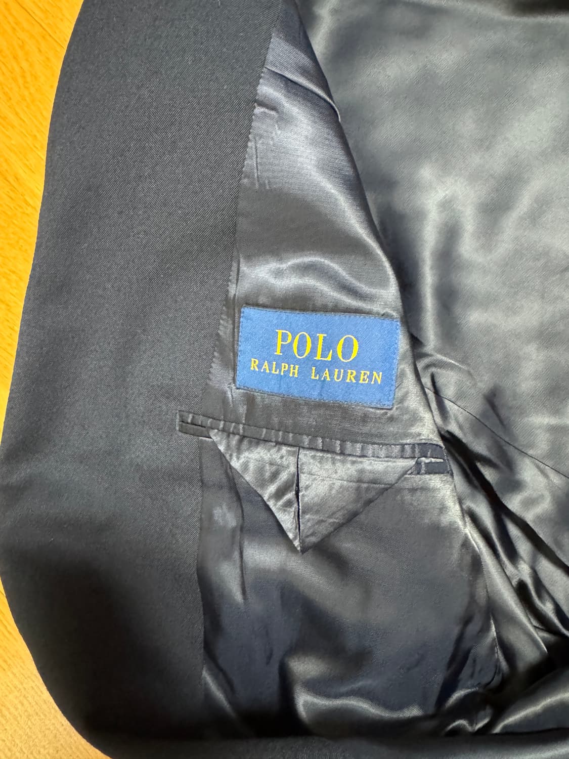 [새상품]폴로 랄프로렌 네이비 금장 개버딘 블레이저 (42R) 상품이미지7