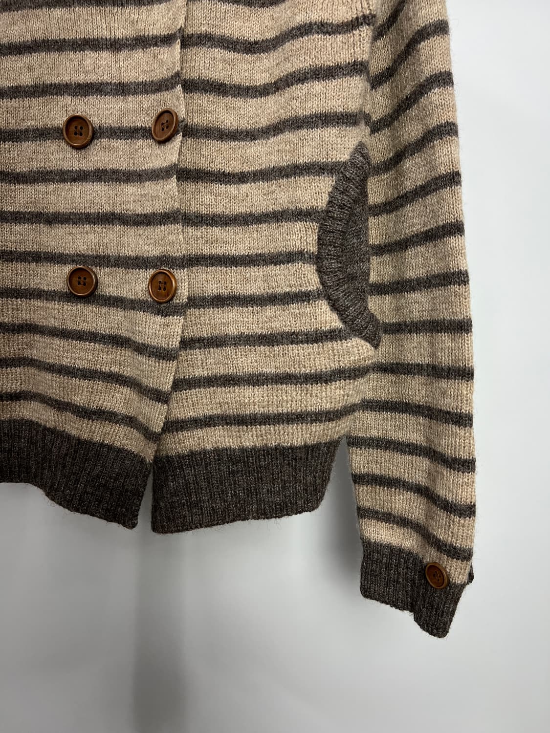 SM2 스트라이프 울 니트 가디건  상품이미지4