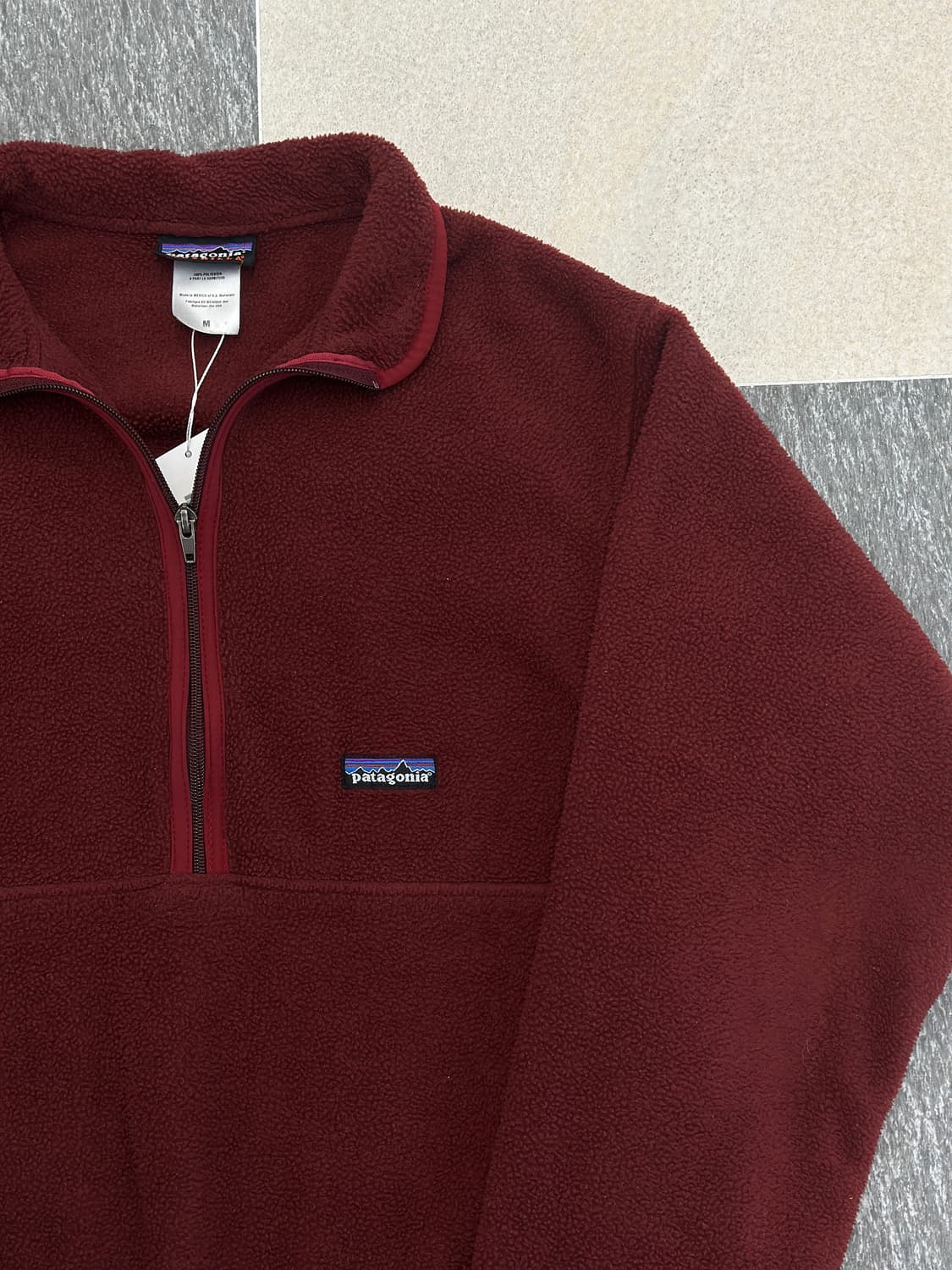 파타고니아 00s 신칠라 버건디 마수피얼 플리스  상품이미지6