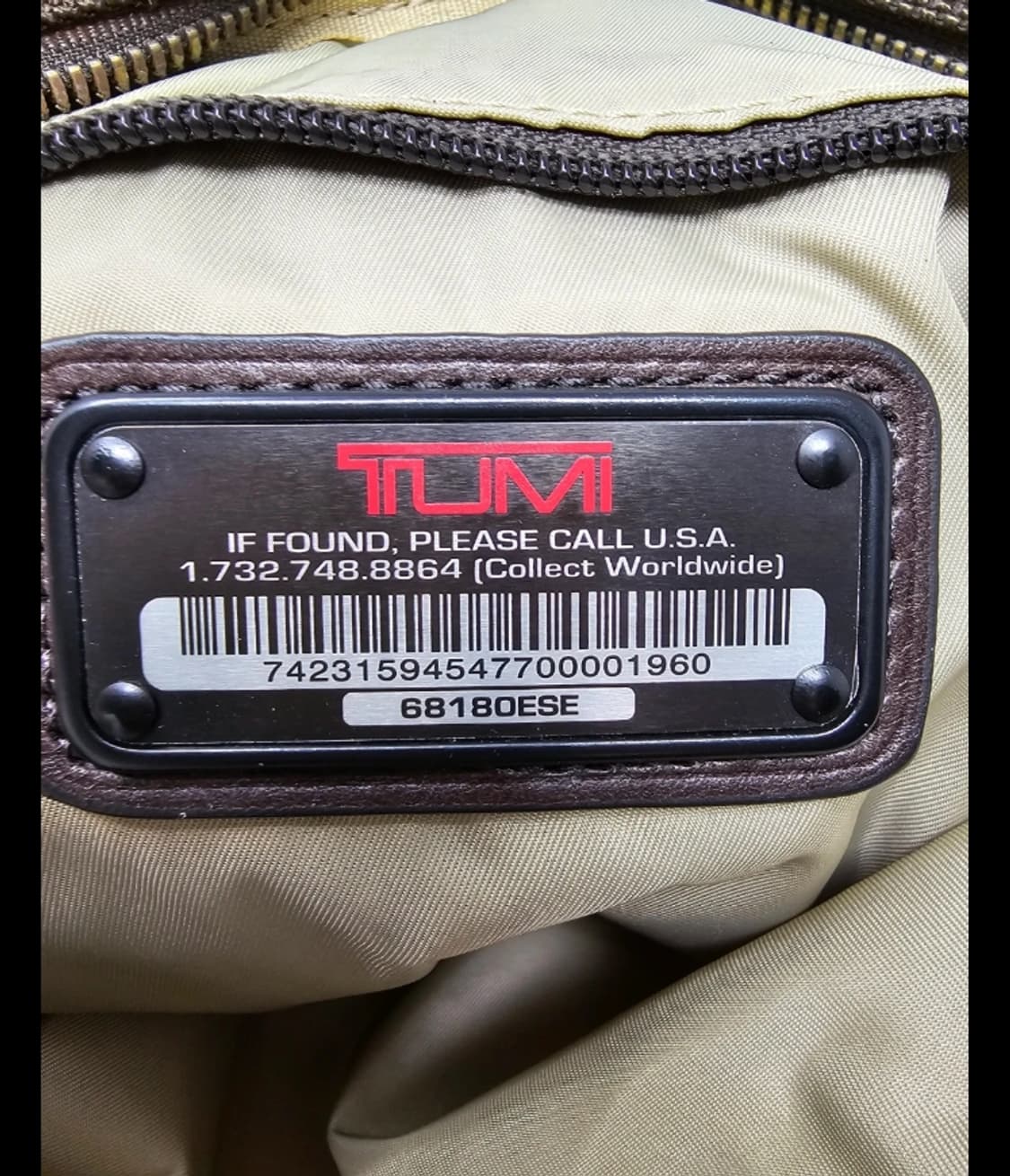 투미 알파 브라보 백팩 브라운/카키 상품이미지9